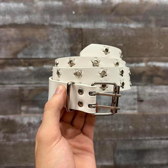 WHITE STAR BELT MENS2 - Picture 2 of 4